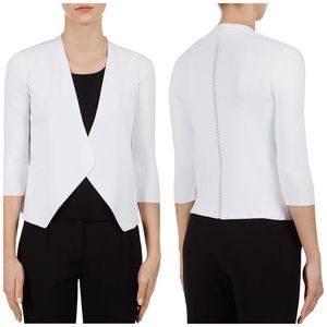 Gerard Darel | Fragile White Open Front Cardigan